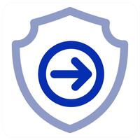 Send Security icon concept vector