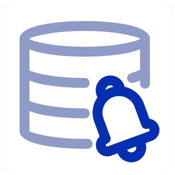 Server Notification icon concept vector