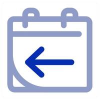 Receive Calendar icon concept vector