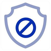 Security Prohibited icon concept vector
