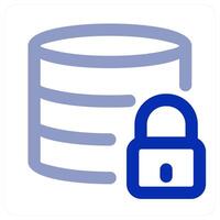 Server Lock icon concept vector