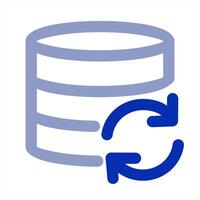Server Update and refresh icon concept vector