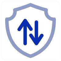 Sync Security icon concept vector