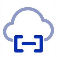 Cloud and weather icon vector