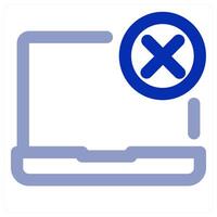Remove Laptop concept vector