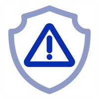 Alert Security icon concept vector