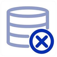 Remove Server icon concept vector