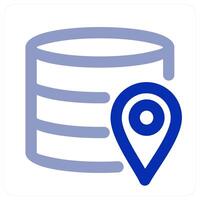 Server Location icon concept vector