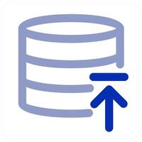Server Upload and data icon concept vector