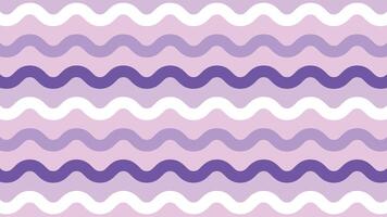 Cute wave pattern seamless abstract background. Stripes wave pattern white, pastel and purple colors for summer vector