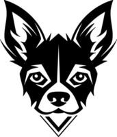 Premium Chihuahua Lover's T-Shirt or Mug - Perfect Gift for Dog Enthusiasts, Show Your Love for Chihuahuas with Quality Apparel and Drinkware Black and White illustration vector