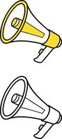 Retro Style Announcer Mic Vectors in Hand, Vintage Broadcast Vibe