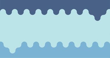 Abstract geometric background with blue wave circle pattern. vector