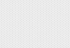 Isometric grid. Black line guides. 3d perspective background. Notebook sheet blank. Squared grid. Mathematics pattern. Typography mockup for making notebooks production for school. Printable backdrop. vector