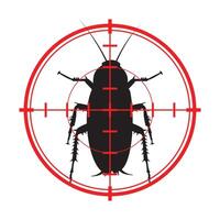 Target On Cockroach Pest Control vector