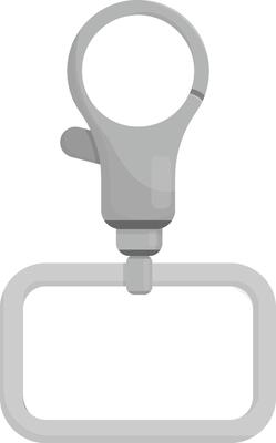 Silver Keyring Holder