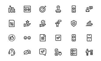 Premium Survey Icons pack up. Clean, Editable Vectors for Data Collection, Market Research, Customer Feedback, and Polling Applications.