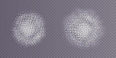 Explore the captivating beauty of sugar crystals, scattered in a mesmerizing pattern. vector