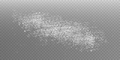 Scattering of Sugar Crystals A Culinary Display Highlighting Gastronomys Richness and the Creative Use of Sweeteners to Create Stunning Visuals in Desserts and Confections that Delight Our Taste Buds vector