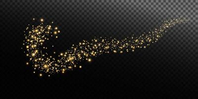 The Golden Glitter Nike Swoosh Sparkle Effect offers a dazzling and eyecatching visual appeal vector