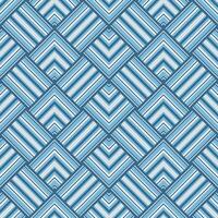 Colorful blue abstract geometric pattern. Retro geometric chevron stripes, zigzag, weave seamless pattern. Abstract geometric pattern use for fabric, textile, home decoration elements, wrapping vector