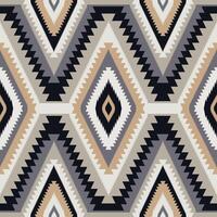 Modern color aztec southwest pattern. Aztec southwestern Navajo geometric shape seamless pattern. Ethnic geometric pattern use for fabric, textile, home decoration elements, upholstery, etc. vector
