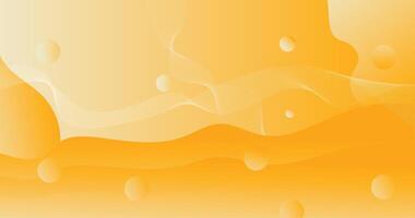 Orange Abstract Fluid Background vector
