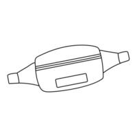 Stylish pack design on display without color or texture, showcasing functional style vector