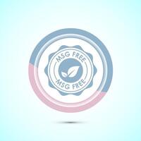MSG free icon design illustration, Msg label sign for web and app. Pastel color button design vector