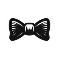 Retro Gentleman Ribbon Design Isolated on White Background for Fashion, Logo, and Branding Elements vector