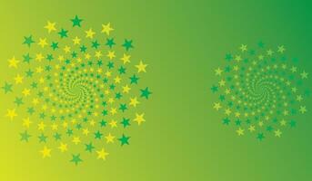 Abstract Floral Colorful Background with Circles and Floral Patterns vector