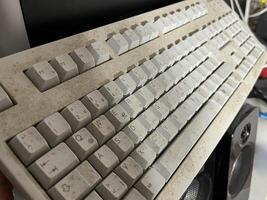 Dusty Old Computer Keyboard photo