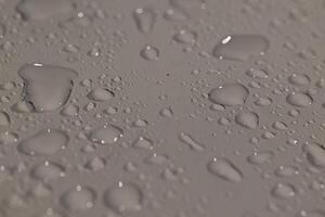 Close-Up of Water Droplets on Surface photo