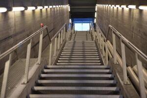 Modern Staircase with Natural Light photo
