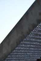 Modern Architectural Structure with Textured Surface photo