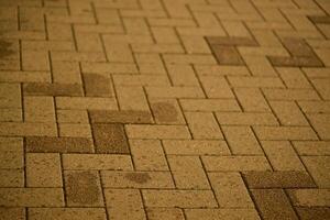 Textured Herringbone Pavement photo