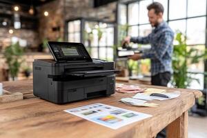Epson workforce pro mfc-j4500 all-in-one printer photo