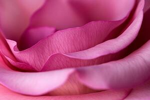 A close up of a pink rose with a soft light photo