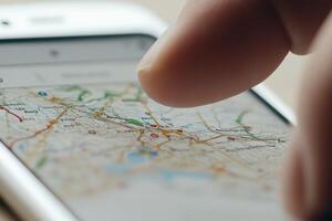 How to use google maps to find your way around photo