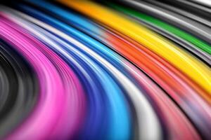 Colorful abstract background with a black background photo