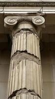 Antique Damaged Column, Architectural Detail photo