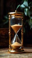 Golden Hourglass A Timeless Piece of Elegance photo