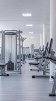 Sleek and Modern Gym Interior Design photo