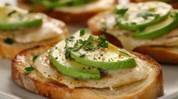 Avocado Chicken Toast - Quick and Healthy photo
