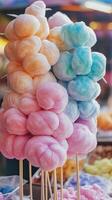 Colorful Cotton Candy Clouds photo