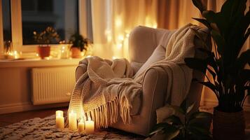 Cozy Evening in a Warm Home photo