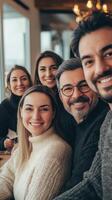 Group of Friends Sharing a Happy Moment photo