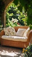A Tranquil Outdoor Retreat for Relaxing Days photo