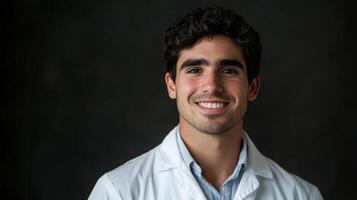 Radiant Portrait of a Young Doctor A Beacon of Hope and Healing in the Medical Field, Exuding Confidence, Expertise, and Approachability photo