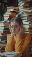 Overwhelmed by Knowledge photo